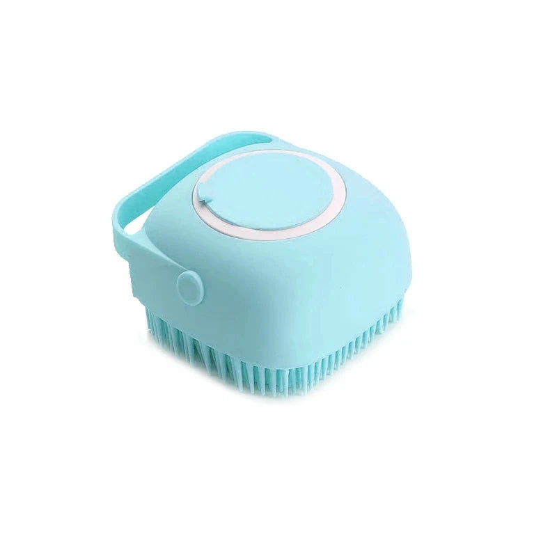 Bath Massage Brush Bathroom Multifunctional Puppy Big Dog Cat Soft Safety Silicone Pet Accessories for Dogs Cats Tools
