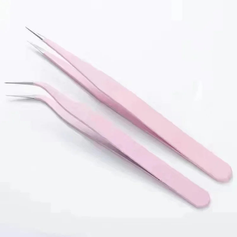 2pcs Tweezers Creative Color Clip for DIY Decroative Journal Diary Scrapbook Sticker Tool Back To School Student Supply