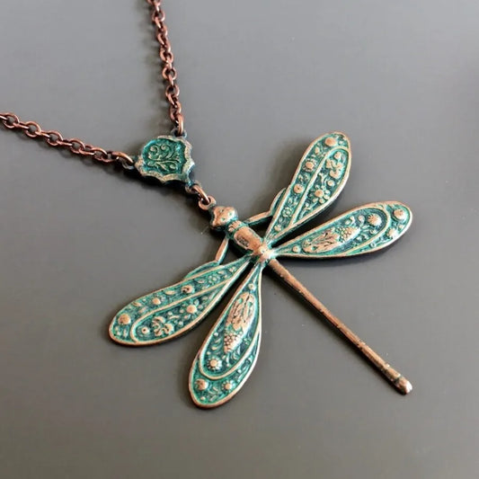 1PC Fashion Classic Necklace Dragonfly Insect Women's Jewelry Mother's Day Jewelry Gift for Mother, Wife, and Friends