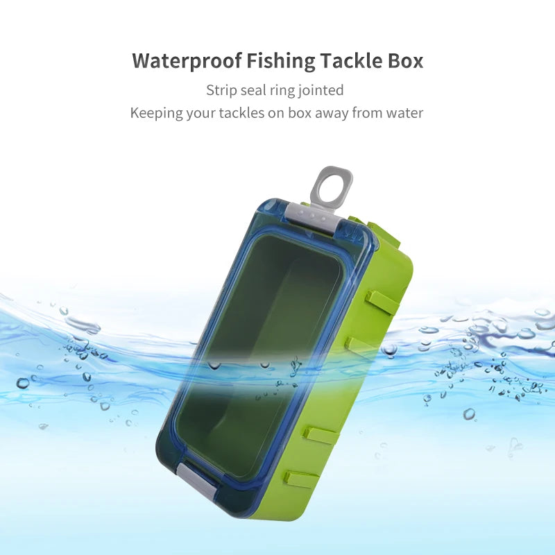 New 3Pcs Fishing Box Mini Plastic Accessories Storage Box Hook Organizer boxes Bait container Carp Tool Case with Luminous
