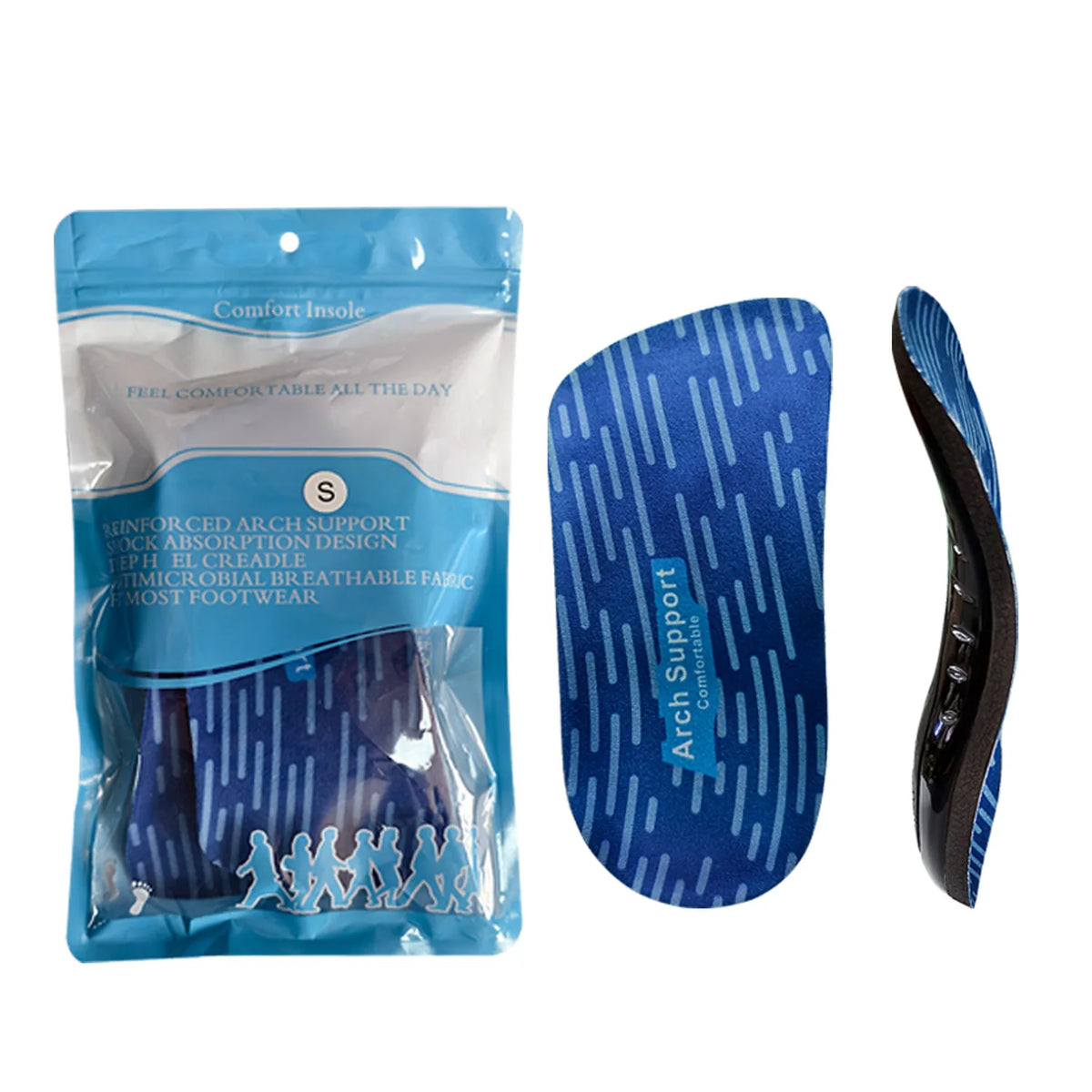 New  Arch Support Pad For Plantar Fasciitis Feet Care Insoles Orthopedic Insoles Orthotics Flat Foot Health Sole Pad Insert
