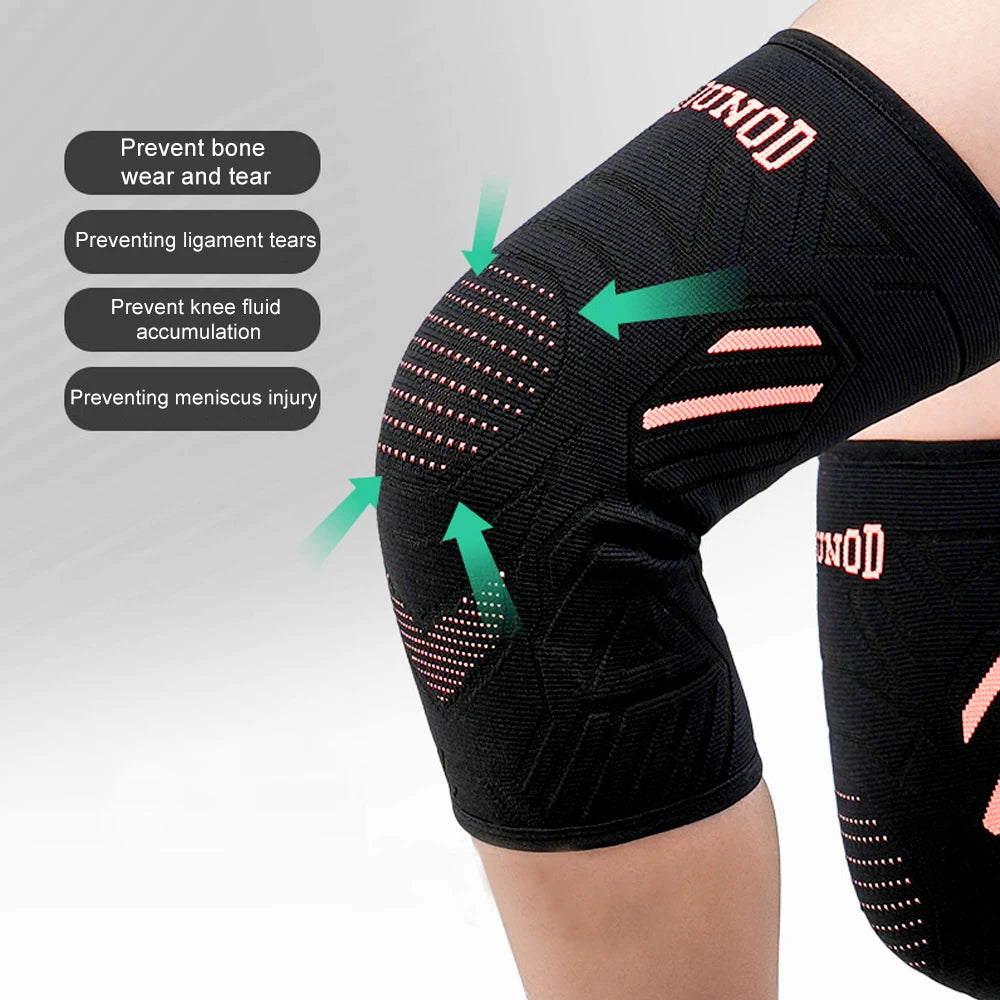 1PCS Knee Compression Sleeve -  Support Brace for Sports Injuries - Enhanced Performance for Athletes & Active Adults,Arthritis