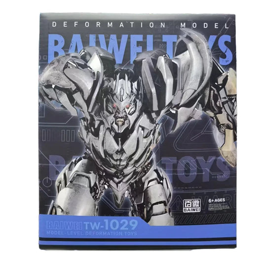 TW1029 Transformation Toys Megatank Galvatron Action Figure Robot Collection Anime Movie Deformation Robot Model Gifts