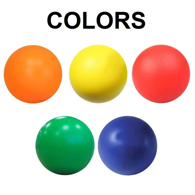 A Professional Rehabilitation Training Grip Ball Elastic PU Finger Strengthening Exerciser for Hand Muscle Recovery Gym Home Use