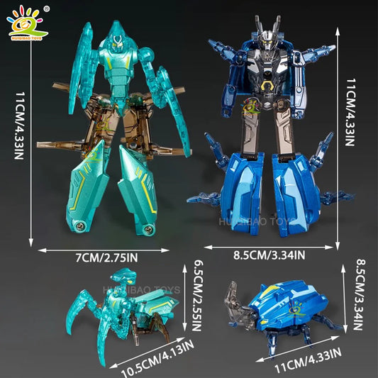 Super Alloy Transformable Insect Mecha Combination Set  Multiple Form Transformation Combinations Cool Toy Boy's Birthday Gift