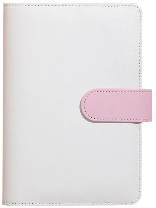 A6/A5 Macaroon 18 Colors  PU Leather DIY Binder Photocards Collect Book Diary Agenda Planner Cover Album Stationery