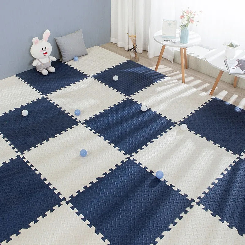 30*30*1/2.5CM Puzzle Mat for Children Baby Play Mat Kids Carpet Soundproof Gym Mat for Children's Room Activities Mat 2-16Pcs