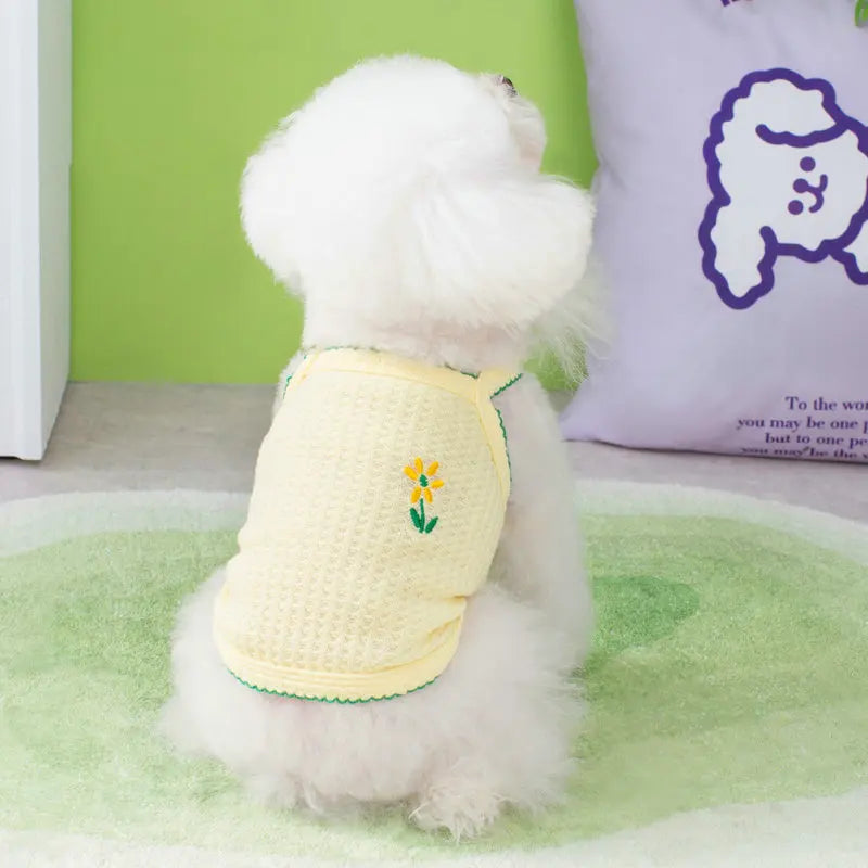 Suspender Vest for Small Dogs Puppy Summer Clothes Dog Cooling Vest Chihuahua Clothing Dog Costume Outfit Pet Cat Dog T Shirt