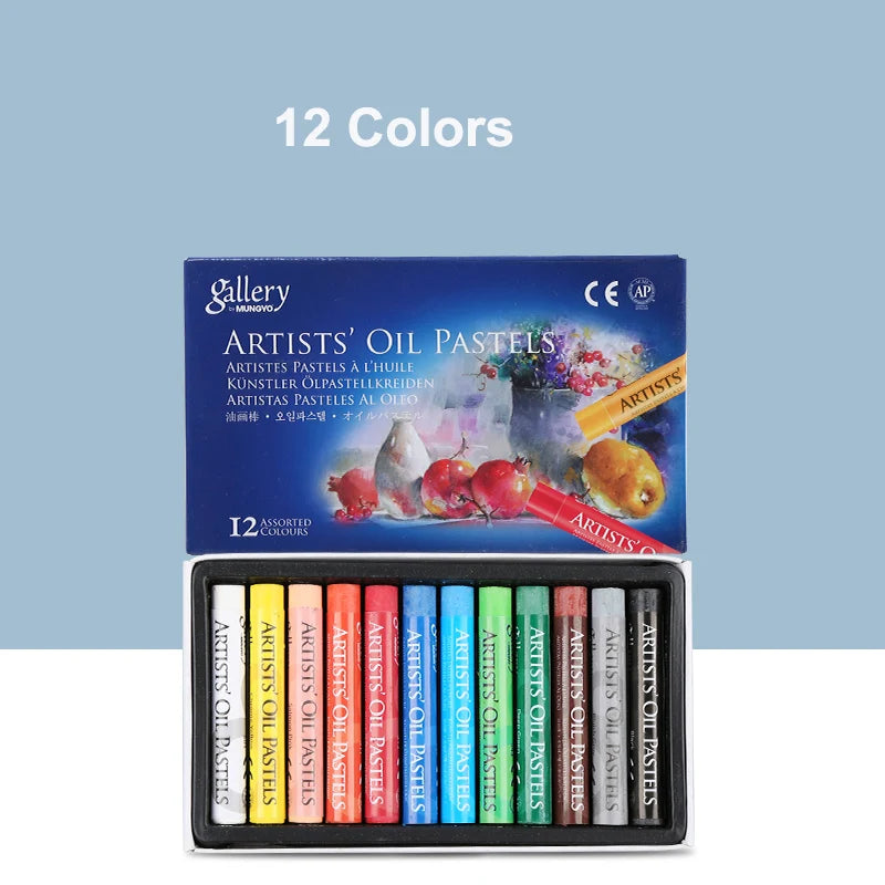 25/50 Colors Oil Pastel Soft Stick Set Children Professional Painting Drawing Graffiti Art Crayons Washable Art Student Supplies
