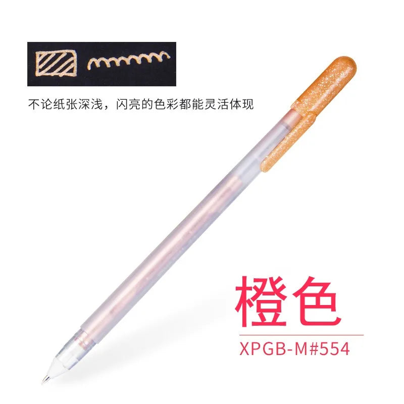 1/3PCS SAKURA Gelly Roll Gel Pens Highlight Marker for Journaling Art Drawing Classic White Ink Assorted Point Fine Medium Bold
