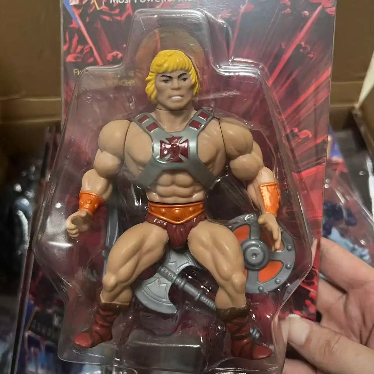 In Stock He Man Motu 80th Set Retro Skeletor Classics  5.5" Loose Action Figure for Adult
