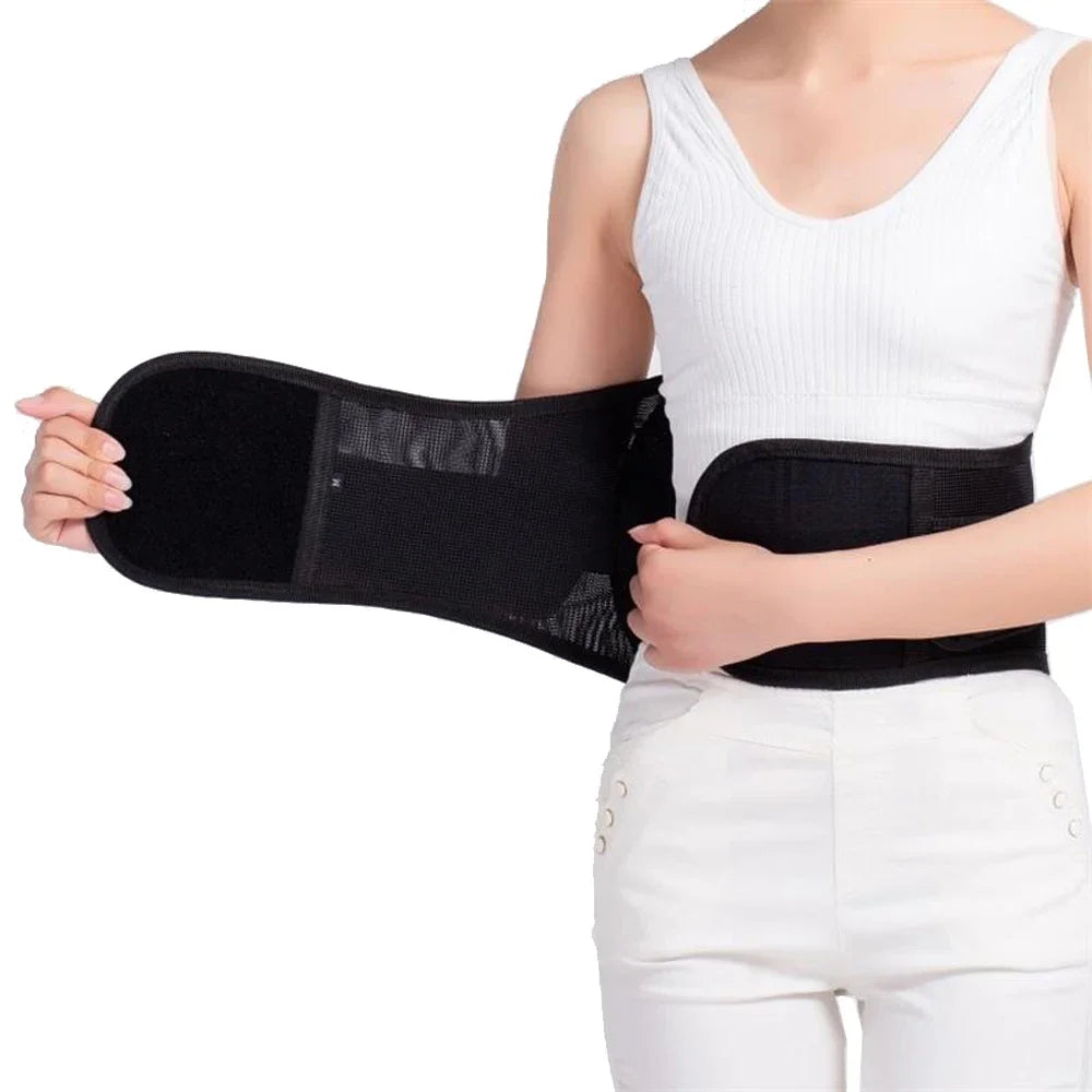 New Double Pull Waist Brace Back Lumbar Support Corset Woman Man Waist Trimmer Belt Injury Muscle Posture Corrector Belt