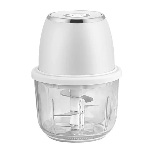 TINSOL 350ML Electric Meat Grinder Food Chopper Garlic Masher USB Multi-Function Vegetable Slicer Blender Kitchen Mixer