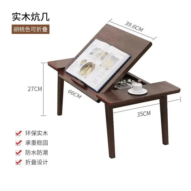 bay window small table small table household new Chinese tatami kang notebook computer  window sill coffee