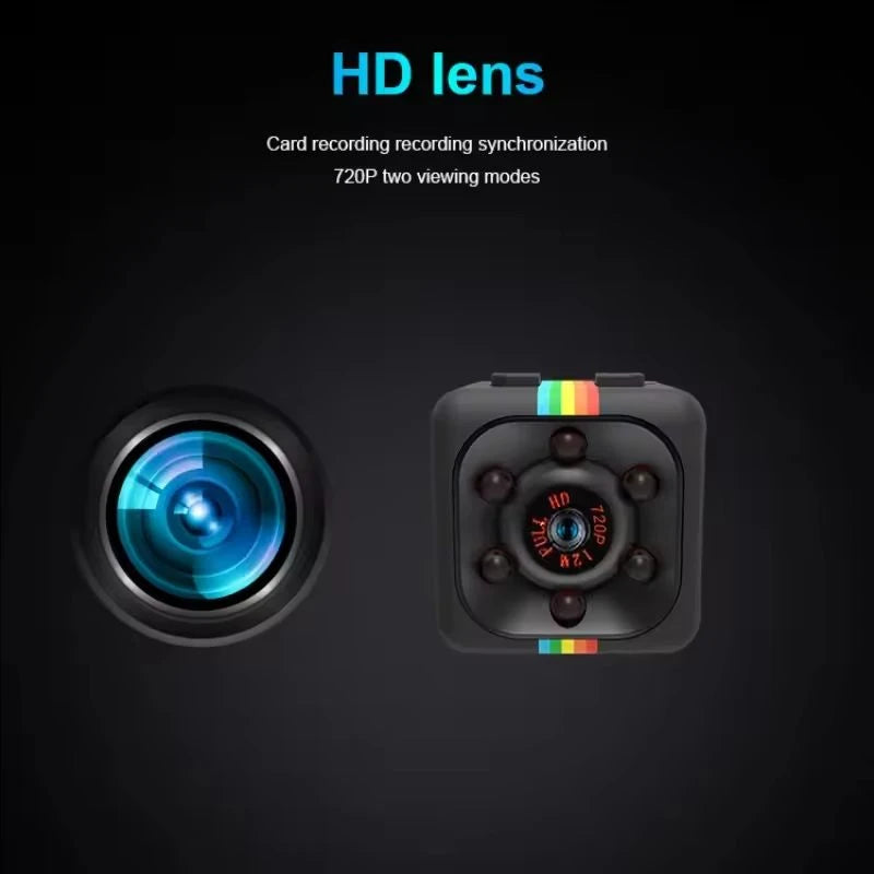 HD Mini Camera 1080P Portable Small Nanny Cam Video Voice Mini DV Recorder Indoor Covert Security Camera For Home Office