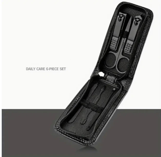 Nail Scissors Set Household High End Mens And Womens Special Nail Clippers Manicure Beauty Tools 6 Piece Portable Household