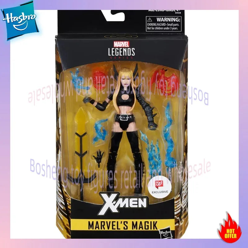 In Stock Hasbro Marvel Legends Series X-Men Magik 15cm Action Figure Original Model Toys Ornament Gifts