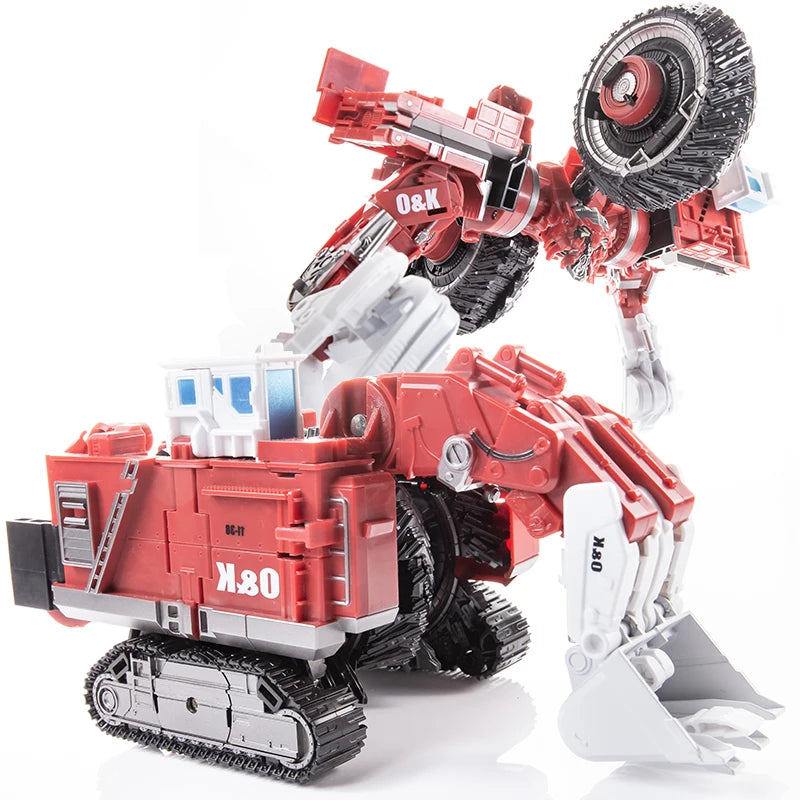 Hot 8 Style Devastator Transformation Robot 8 IN 1 Blender Bulldozer Car Action Figure ABS Deformation Model Toys For Boy Gift