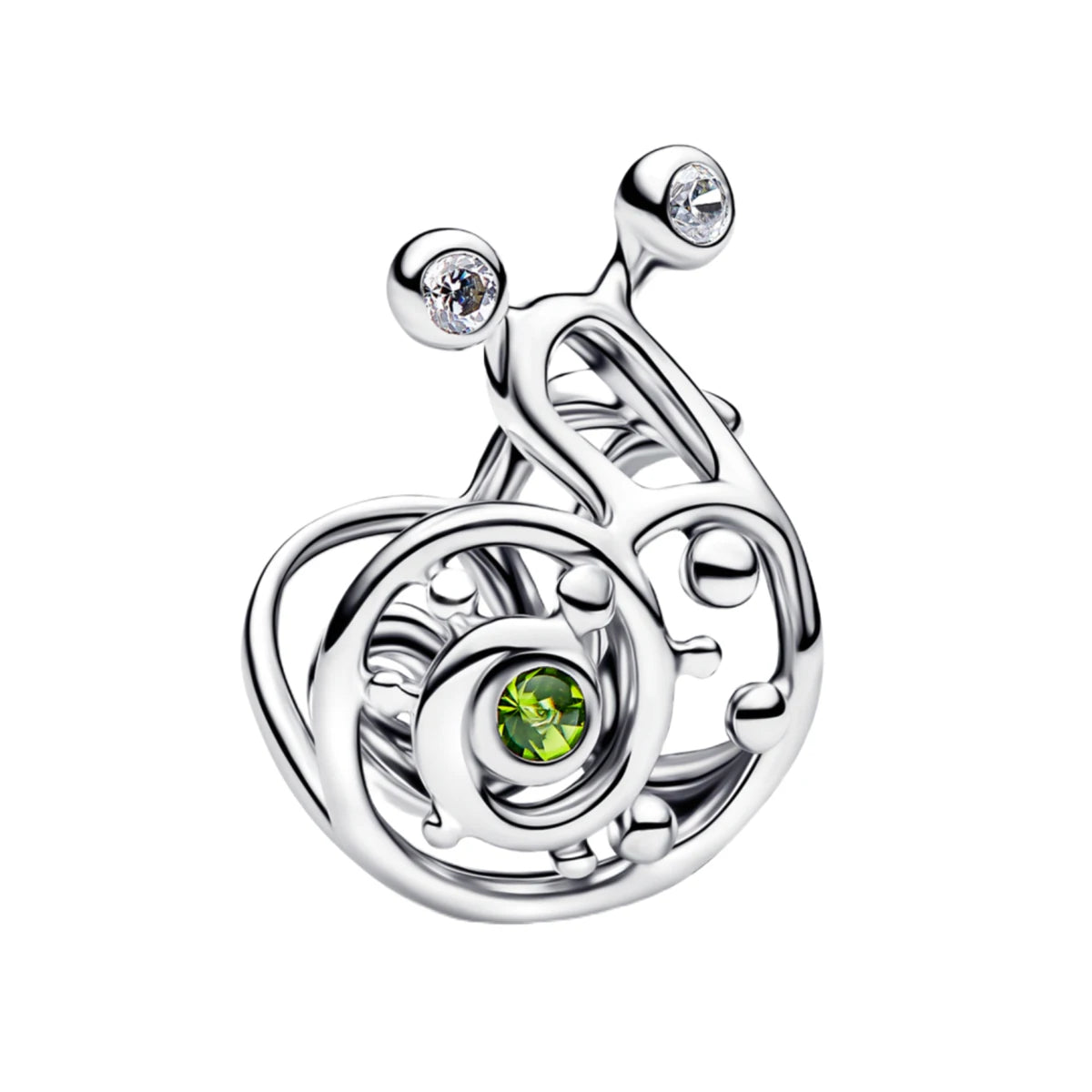 S925 Silver Plated Pave Charm Bead Ice Cream Whistle Stamp Nature Biology Crab Anchor Sun Face Heart DIY Bracelet Fine Jewelry