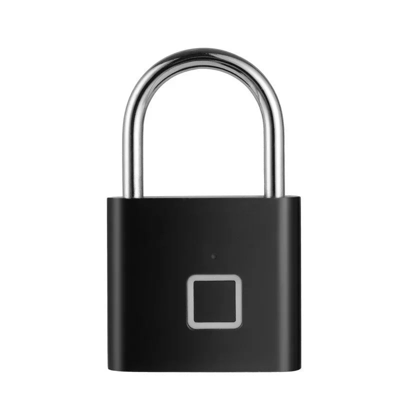 Fingerprint Padlock, Waterproof Type C Rechargeable Keyless Door Lock, Security Padlock for House & Home