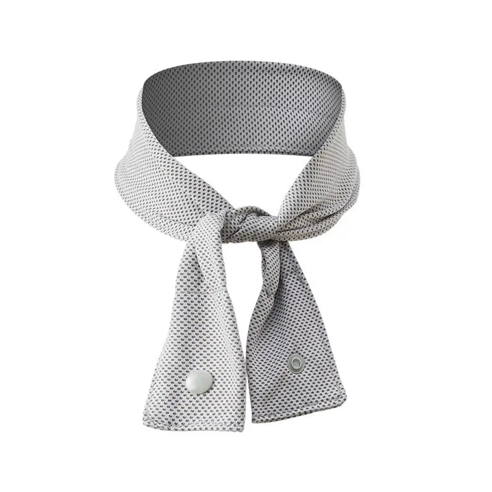 Summer Instant Cooling Ice Necklace Quick Dry Breathable UV Protection Neck Wrap Lightweight Portable Ice Towel for Sports