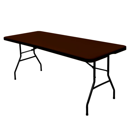 1 Pc 4/6/8ft Spandex Tablecloth Elastic Fitted Stretch Rectangular Tablecloth Washable and Wrinkle Resistant Patio Table Cover