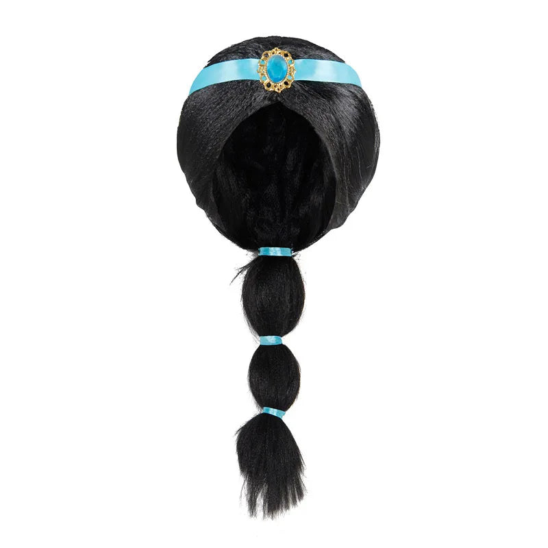 Jasmine Princess Dress for Girls Cosplay Aladdin Magic Lamp Costume Kids Halloween Birthday Carnival Party Vestidos 2-10T Outfit