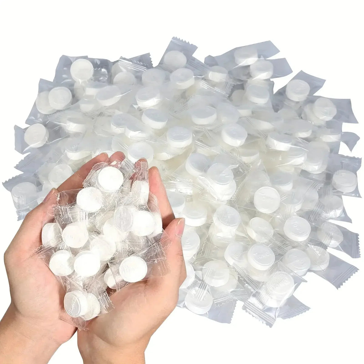 150pcs Portable Compressed Towel Disposable Face Cleaning Soft Compressed Hand Wipe Towel Non-woven Fabric Makeup Wipes