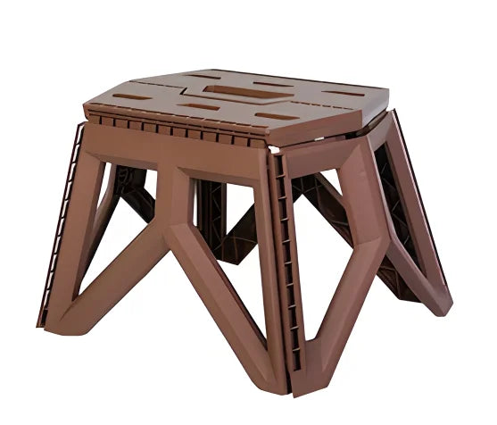 Portable Folding Chair High Load Bearing Durable Foldable Small Stool for Indoor/Outdoor Use, Camping, Hiking, Fishing, BBQ