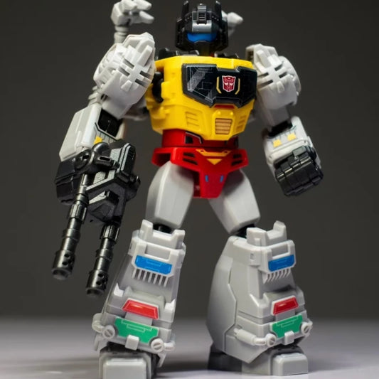 BLOKEES Transformers Building Blocks Galaxy Version 02 SOS Toy Grimlock Cliffjumper Inferno Grapple Assembly Model Ornament Gift