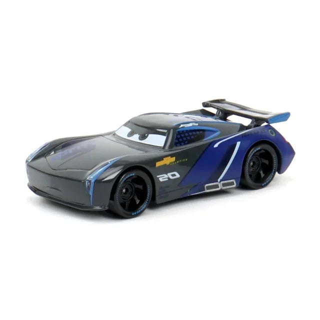 Disney Pixar Cars Toys racing Lightning McQueen Jackson Storm The King Mater 1:55 Diecast Metal Alloy Model Car Kid Gift