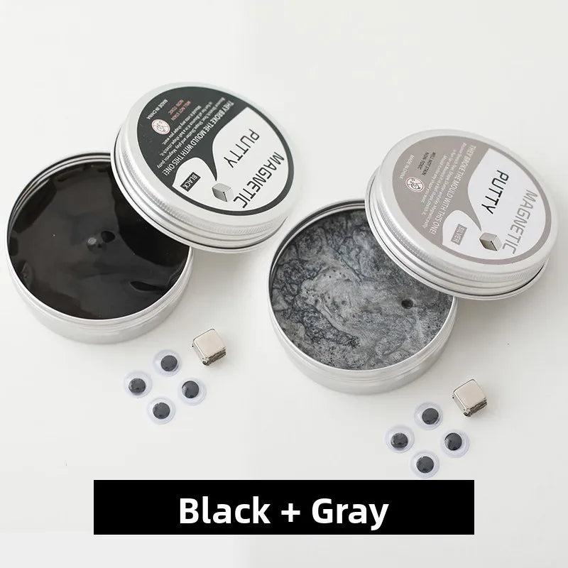 Black Tech Fluid Toy Stress Relief Toy Fun Magnetic Fluid Advanced Trinket Boys Students Stress Reliever Gadgets Ins Style Go...