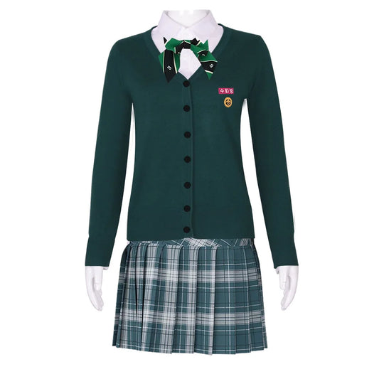 All of Us Are Dead Cosplay Costumes Women JK Hyosan High School Uniform Shirt Skirt Pants Halloween Couple Jacket Outfits