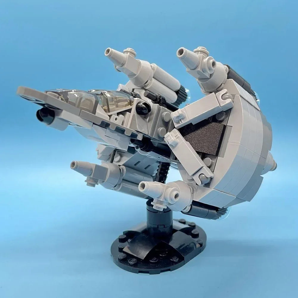 MOC Last Planet Warrior Vehicle Bricks Building Blocks Toy Creative STEM Holiday Gift Kids Activity Space Adventure Building Set