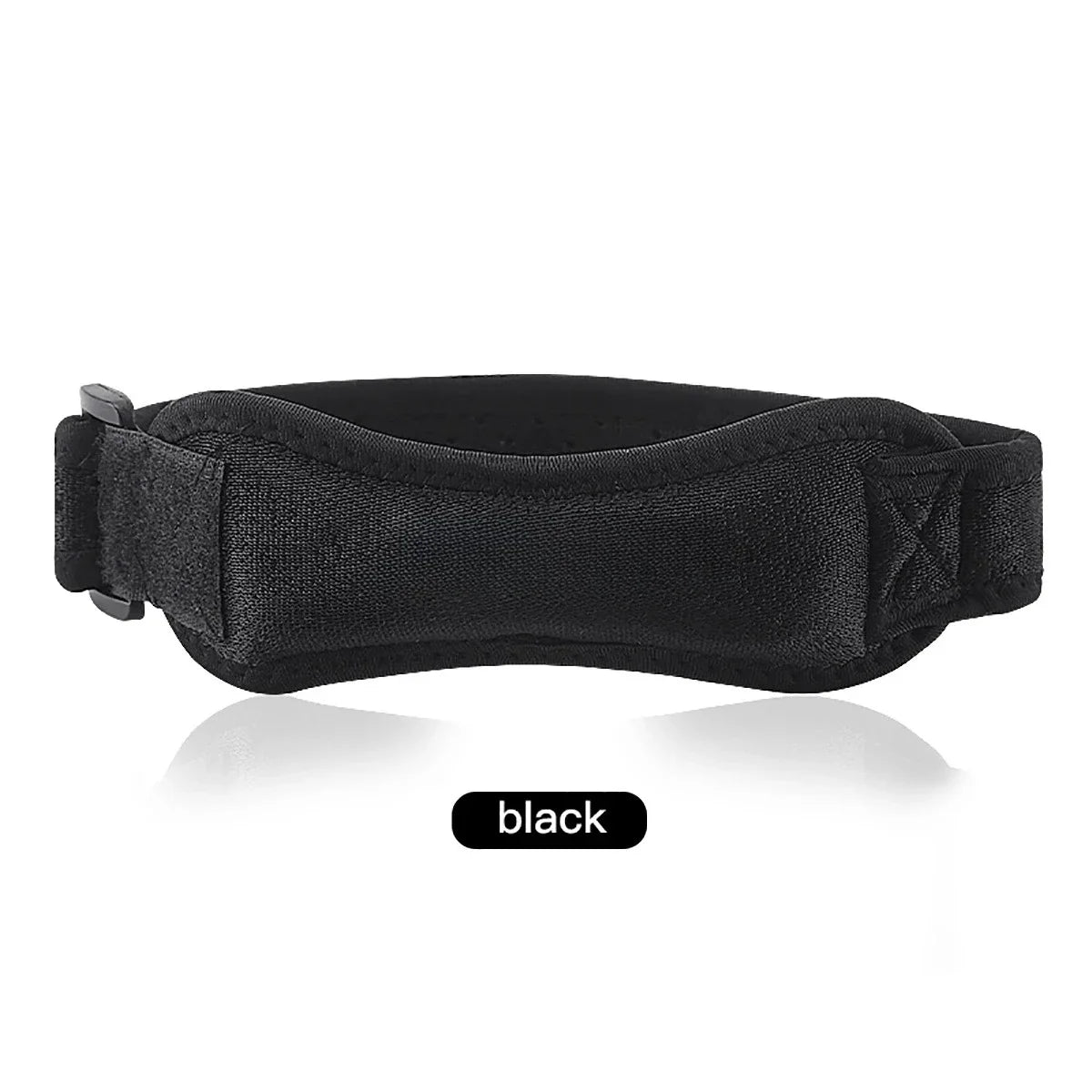 1 Piece Knee Patellar Tendon Knee Support Strape Brace Adjustable Shock Absorption Compression Knee Pad Sleeve for Basketball