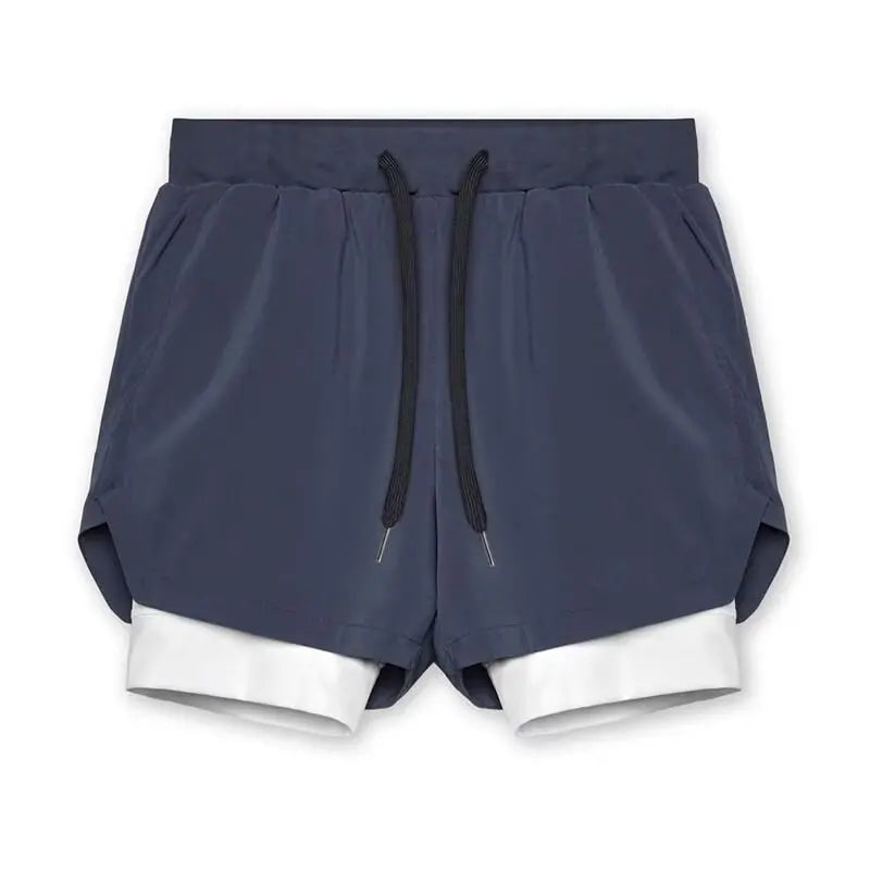 New Summer Men's Sports Shorts Quick Dry Breathable Beach Jogging Single Layer Breathable Shorts Training Basketball Apparel Gym