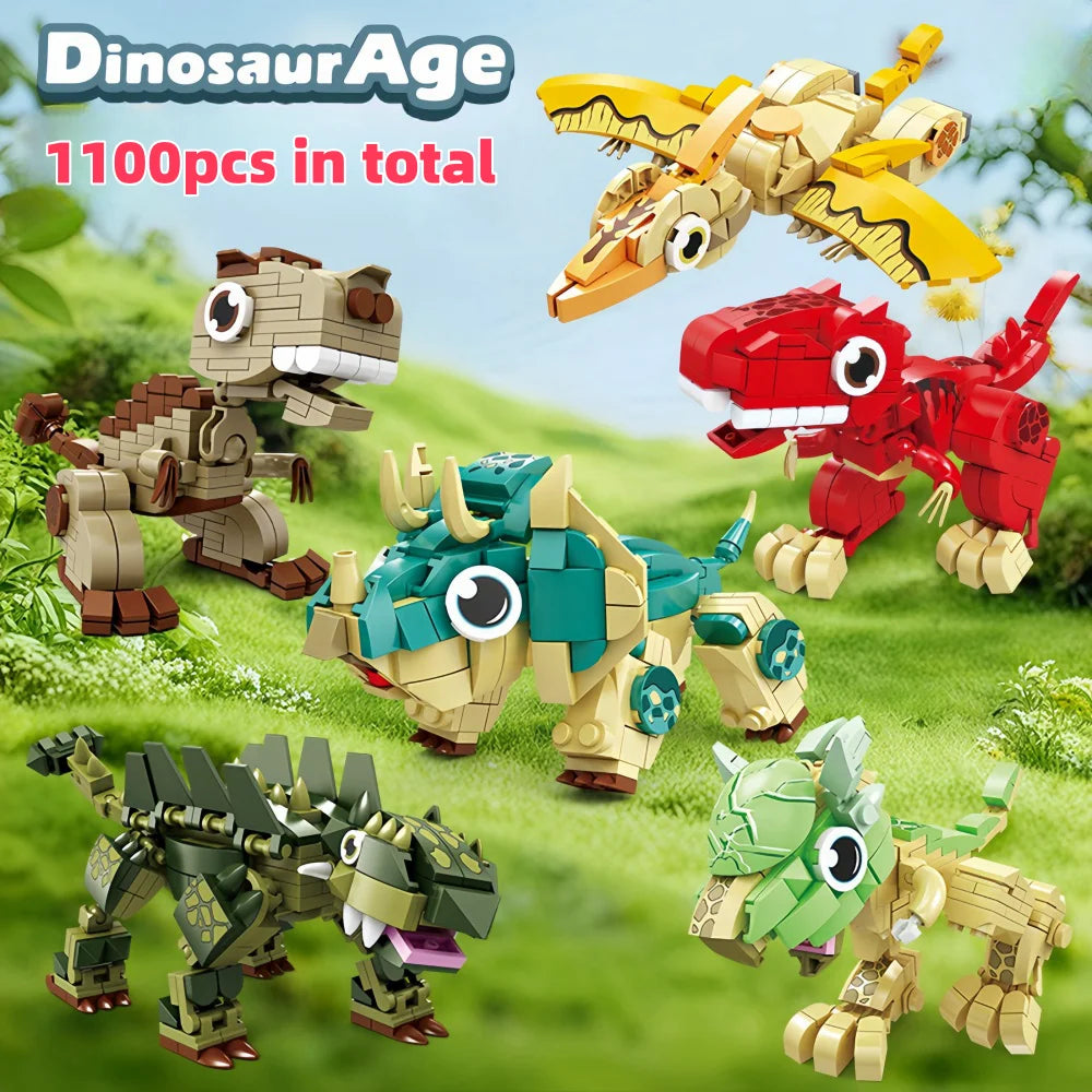 KNEW BUILT Pterosaur Dinosaur Fossil Building Block Toy-Gift for Collector,Educational STEM Toy & Home Decor,Boys' Birthday Gift