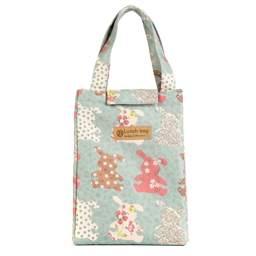 Oxford Cloth Insulated Lunch Bag Camping Food Drink Cooler Bag Picnic Travel Bag Waterproof Food Storage Box for Adult Kids