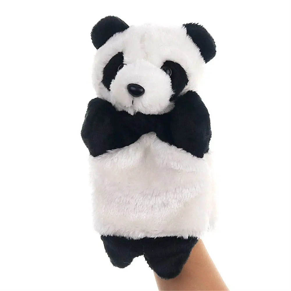 25cm Animal Hand Puppet Plush Toy Hand Doll Telling Story Dolls Toy Glove Puppets Early Learning Educational Toys Gifts for Kids