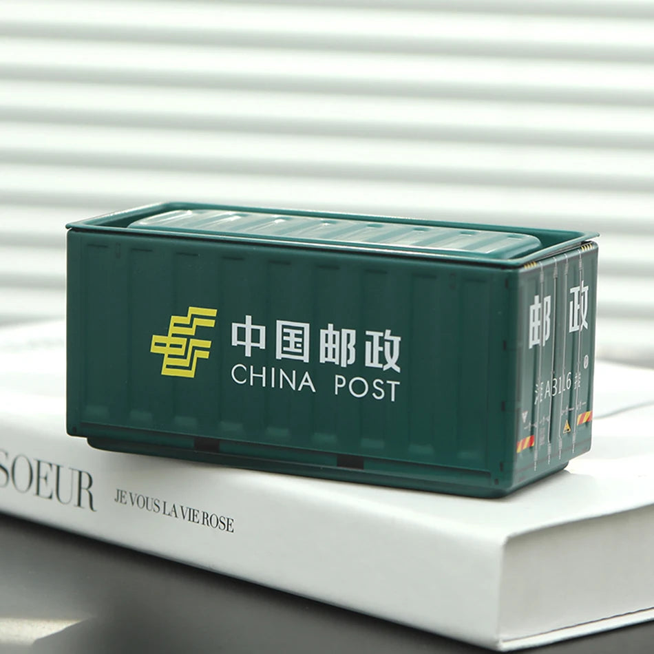 Mini Iron Storage Box Miniature Storage Iron Box Creative Decoration Collect Small Item Desktop Mini Container Model Xmas Gifts