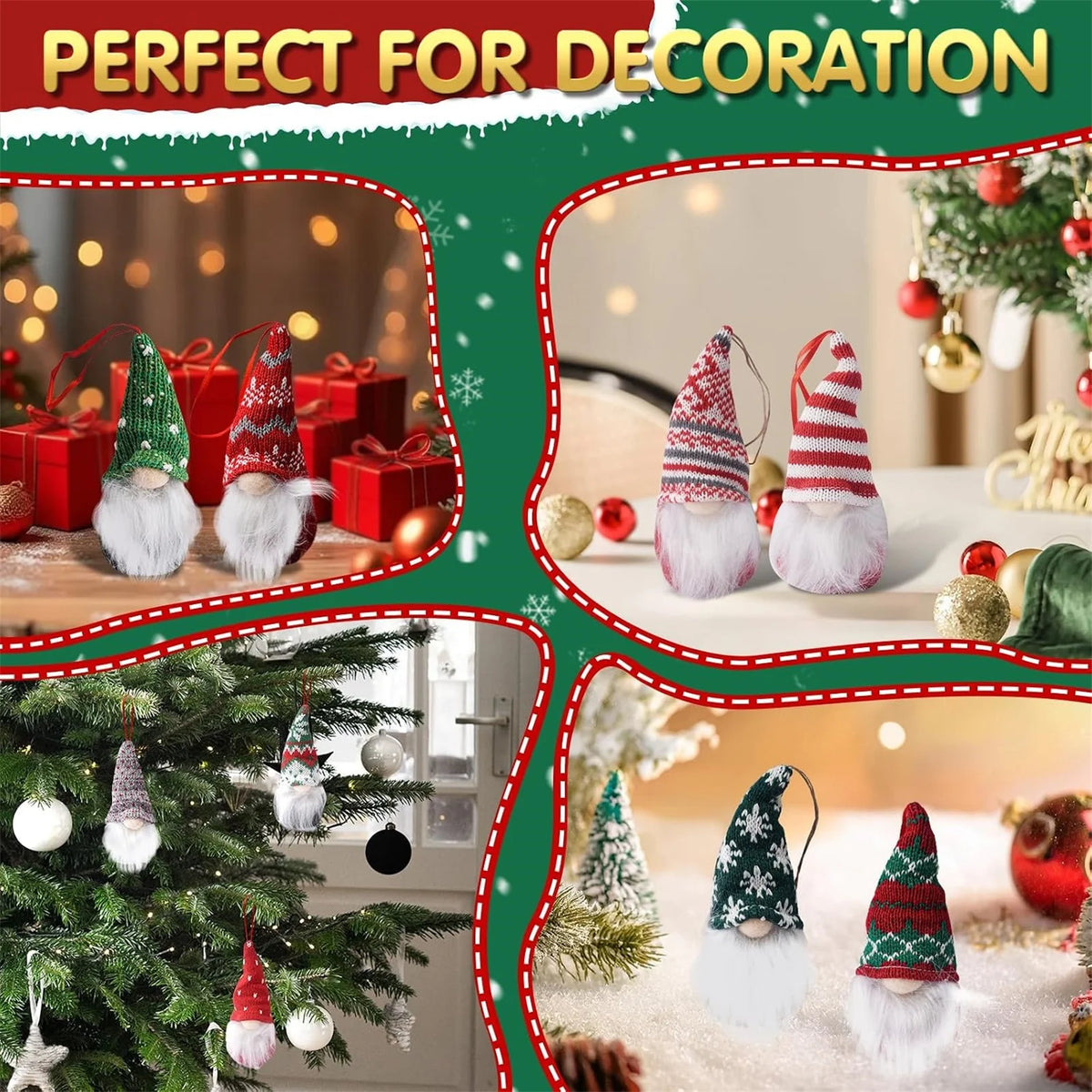 3D Gnome Figurine Advent Calendar – 24 Daily Surprises Gift Box for Women