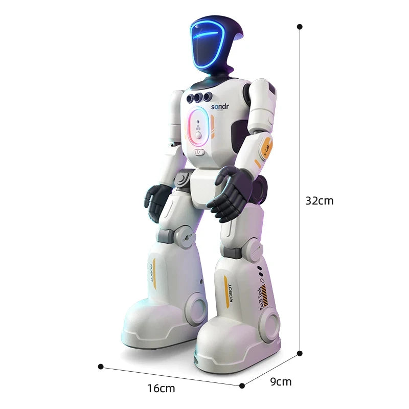 Hot Selling Intelligent Humanoid Robot Programmable Multi-Joint Interactive Toy Voice Recording Sing Dancing STEM Educational