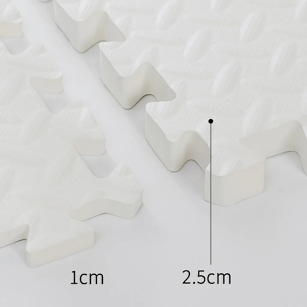 30*30*1/2.5CM Puzzle Mat for Children Baby Play Mat Kids Carpet Soundproof Gym Mat for Children's Room Activities Mat 2-16Pcs