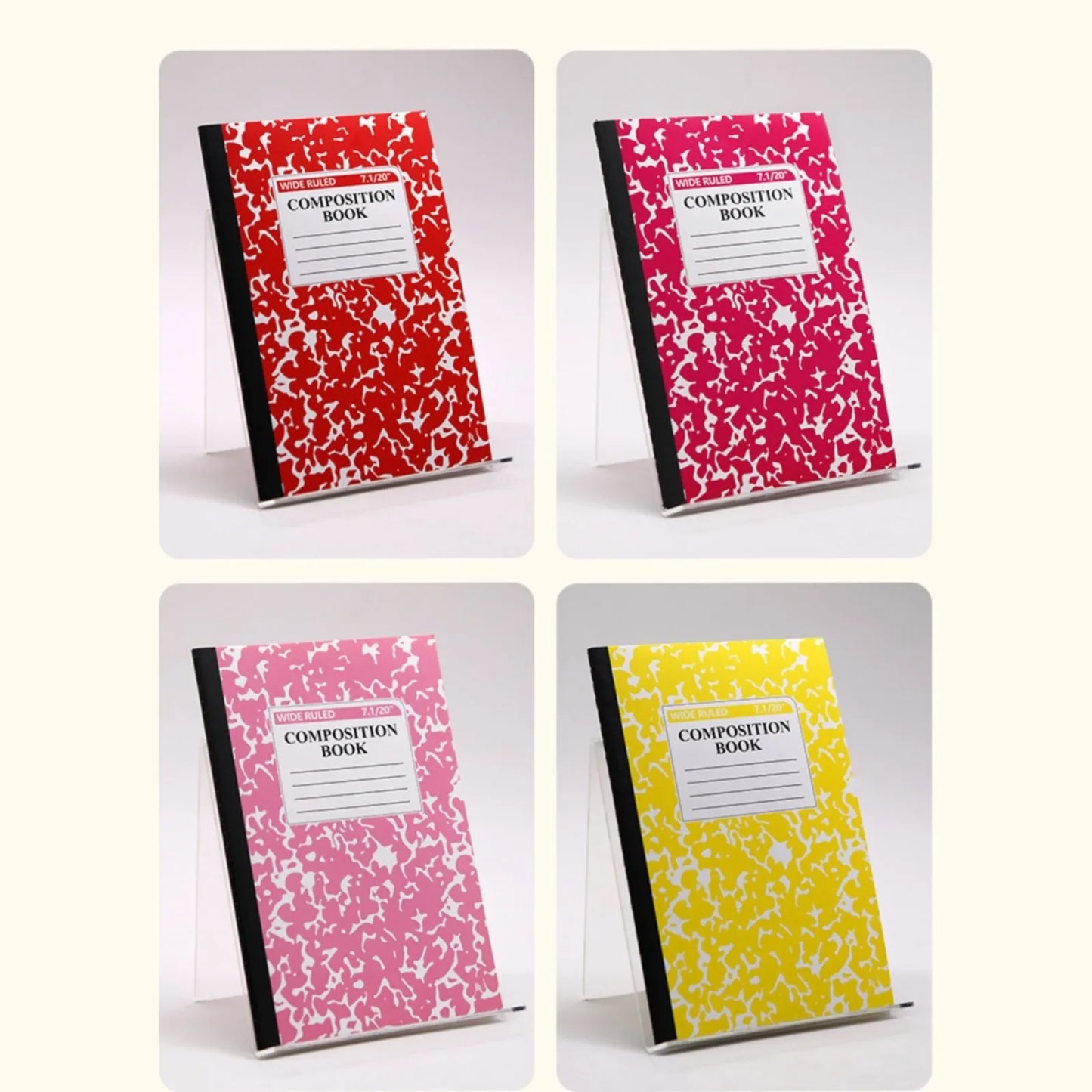 Simple Notebook Marble Pattern Exquisite Notepad Stitching Book Office Multi-Page Student Children'S Diary Composition Book B5