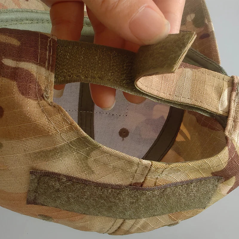 Adjustable Tactical Camo Baseball Hat Breathable Comfortable The Ultimate Essential Tactical Training Outdoor Adventures