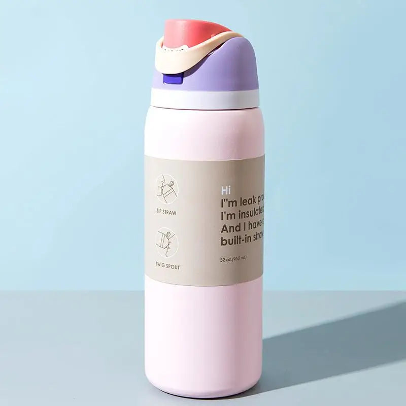 Vacuum Flasks Thermoses Water Bottle Drinkware Thermo Tumbler Stainless Steel Thermal Mug Original Cold Hot Coffee