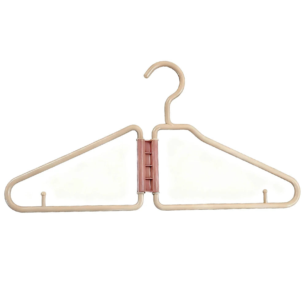 Multifunctional Cloth Hanger Foldable Portable Travel Saving Space Ultra-Light Clothes Hangers For Home Business Trip Vacation D