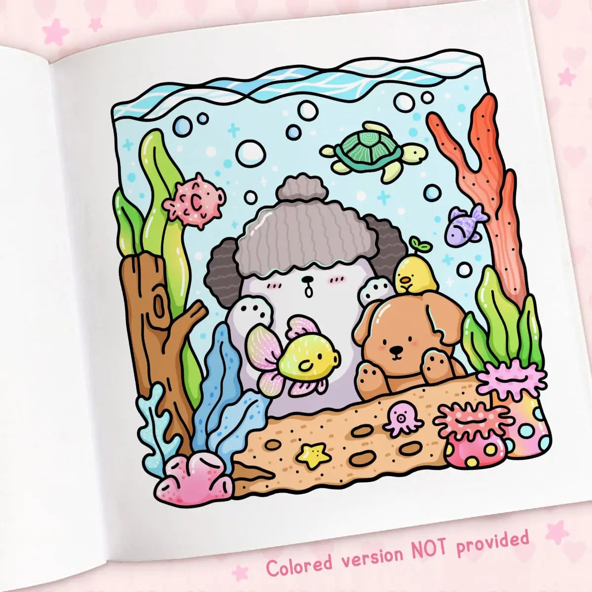 Bview Art Cozy Cuties: Coloring Book for Adults and Kids (Cozy Spaces Coloring)