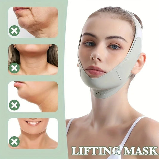Reusable V Shaper Mask Beauty Face Sculpting Sleep Mask Facial Lifting Anti Wrinkle Strap Band Sleeping Mask Beauty Health Tools