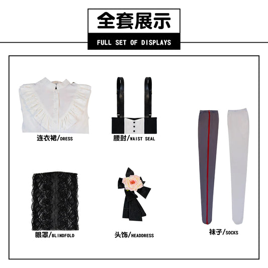 Akiyama Mizuki Cosplay Costume PJSK Lovely Party Dress Uniform Halloween Outfit Women New